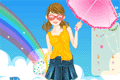 play Spring Umrella Dressup