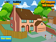 play Bart Simpsom Bob Attack