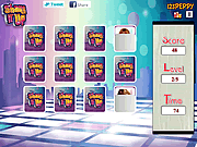 play Disney Shake It Up - Memory Match