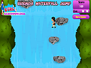 play Brenda Waterfall Jump