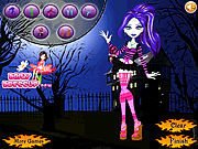 play Monster High Spectra Dress Up