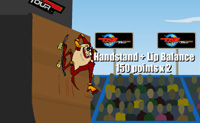 play Taz Halfpipe