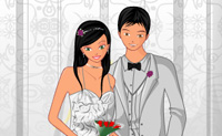 play Bridal Couple Dress-Up 3