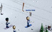 play Snow Fight On Skis