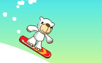 play Polar Bear Snowboarding