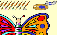 play Butterfly Coloring