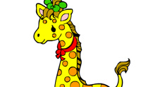 play Coloring Picture Giraffe