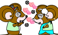 play Online Coloring Mice