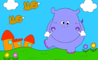 play Hippo Painting