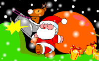 play Santa Claus Painting