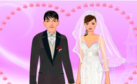 play Bridal Couple Dress-Up