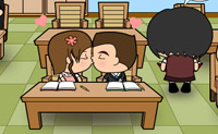 play Kissing On School 2