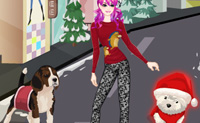 play Barbie Winter Girl