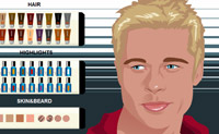play Make-Up Brad Pitt