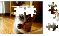 play Kitten Puzzle 2