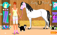 play Lucky Ranch Dress Up