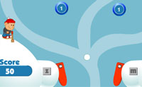 play Snowball Pinball