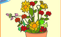 play Colour The Flowers