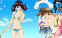 play Beach Dress Up