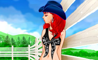 play Dress Up Cowgirl