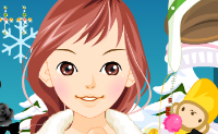 play Winter Girl Make Up 4