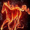 play Flame Horse Puzzle