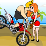 play Johnny Bravo Beach Stunt