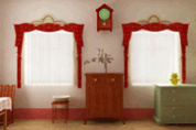 play Red Curtain Room Escape