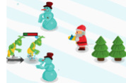 play Santa Defender