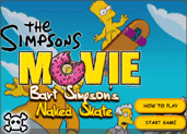 play Simpsons Naked Skate