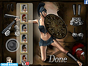 play Gladiator Girl Dress Up