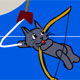 Cat With Bow Golf