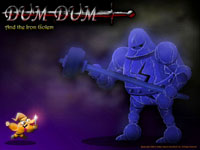 Dum Dum And The Iron Golem game
