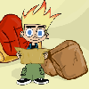 play Johnny Test - Forbidden Temple