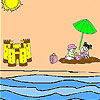 play Sand Castle Coloring