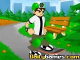 play Ben 10 Skateboarding