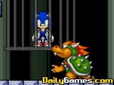 play Super Mario Save Sonic