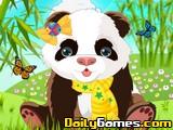 play Cute Panda Dressup