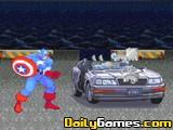 play Captain America Ca Rrampage