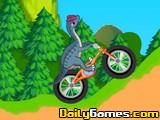 Dinosaur Bike Stunt