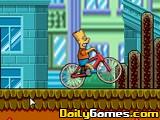 play Bart On Bike
