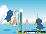 play Volleyball Pingu