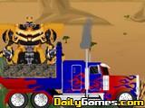 play Transformers Truck