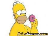 play Simpsons Dozen Of Donuts Pong