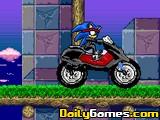 play Sonic Ninja Motobike