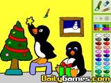 play Penguins Christmas Eve