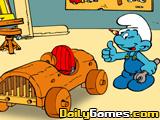 play The Smurfs Handys Car