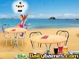 play Waitress Barbie