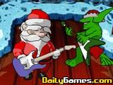 play Santa Rockstar Metal Xmas
