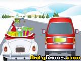 play Santa Car Race